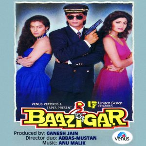 Baazigar o Baazigar karaoke with synced lyrics | Suneesh Sundar Official